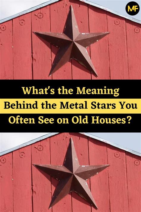 metal star for outside of house meaning swingers|original metal stars meaning.